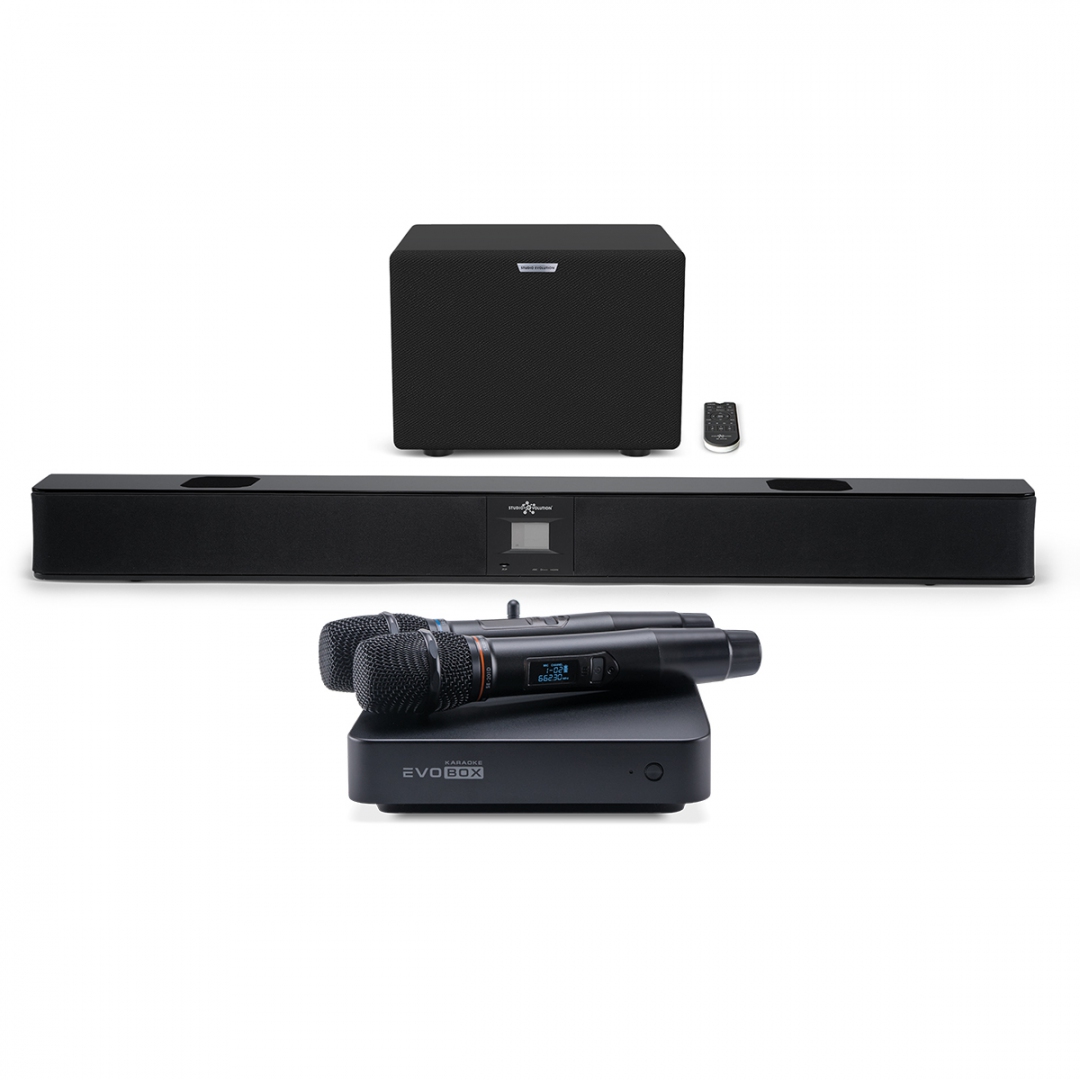 караоке-комплект EVOBOX Plus + EvoSound Bar (саундбар с караоке) в Михайлове