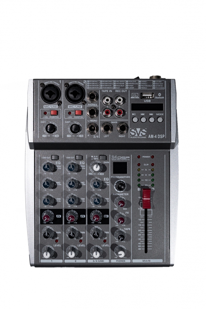 SVS Audiotechnik mixers AM-4 DSP Аналоговый микшерный пульт, 4-канала в Михайлове
