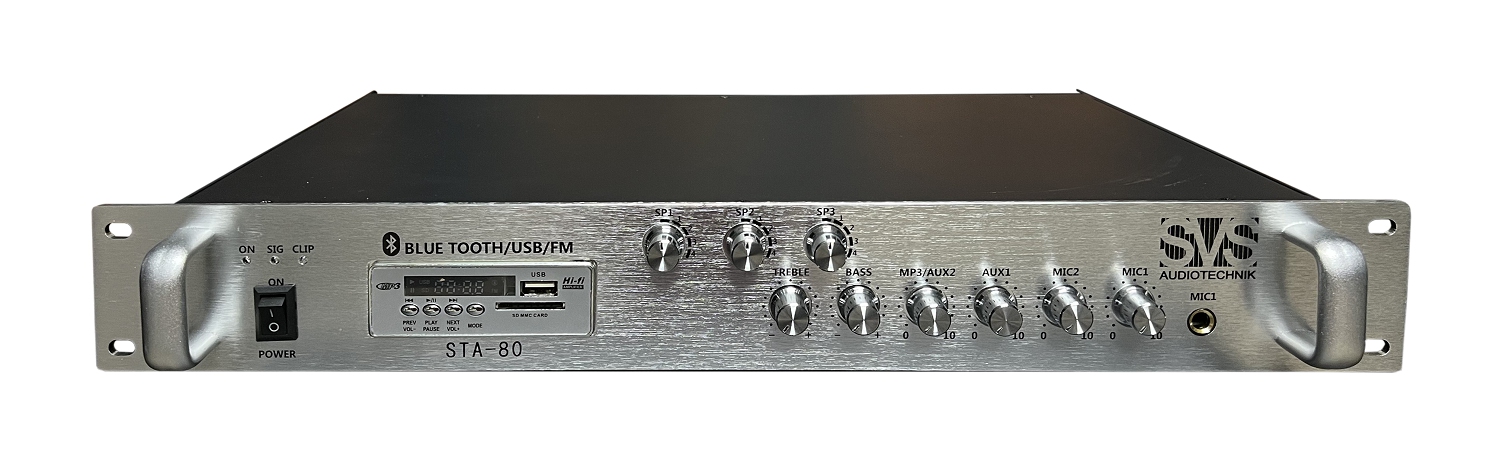 SVS Audiotechnik STA-80 Микшер-усилитель для систем Public Address в Михайлове