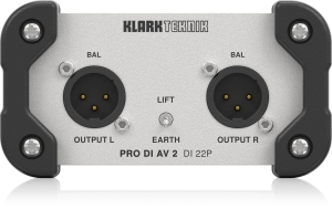 Klark Teknik DI 22P пассивный стерео директ-бокс в Михайлове