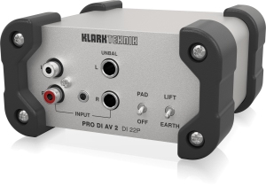 Klark Teknik DI 22P пассивный стерео директ-бокс в Михайлове